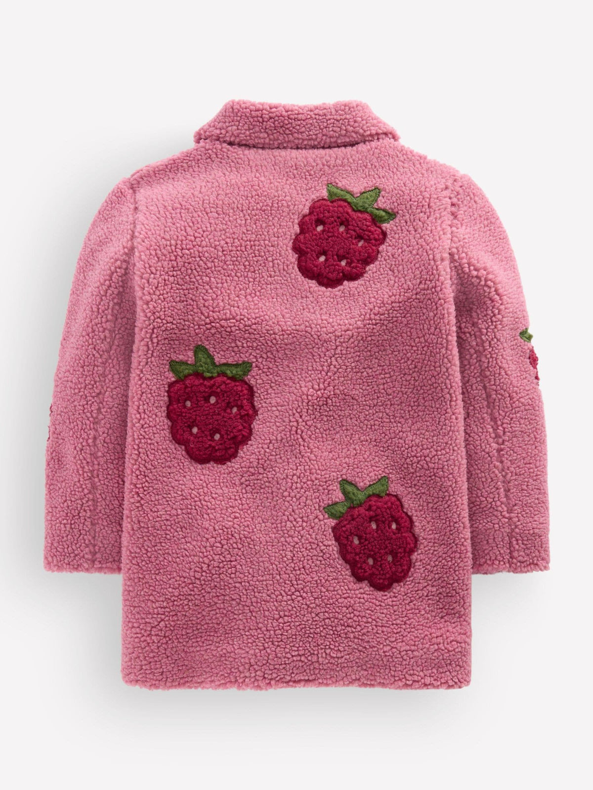 Boden Pink Borg Interest Jacket - image 2