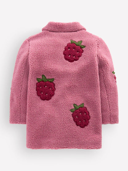 Boden Pink Borg Interest Jacket - image 2