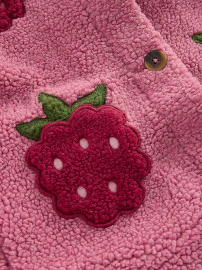 Boden Pink Borg Interest Jacket - image 3