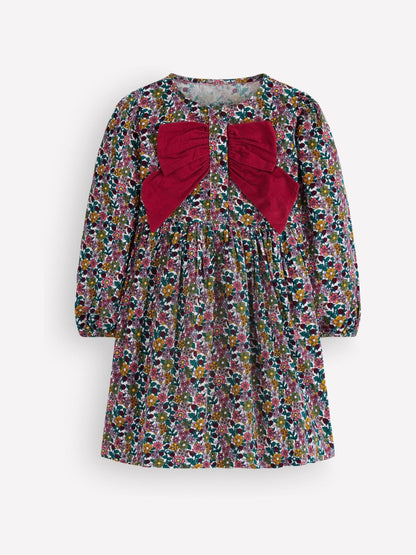 Dsiney Kidz - Boden Green Norah Button-through Bow Dress image 1