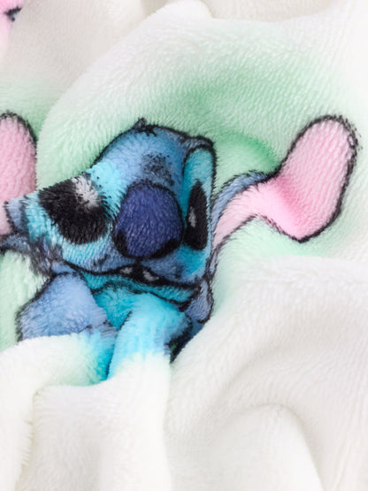 White/ Pink/ Blue Lilo & Stitch Dressing Gown (3-16yrs)