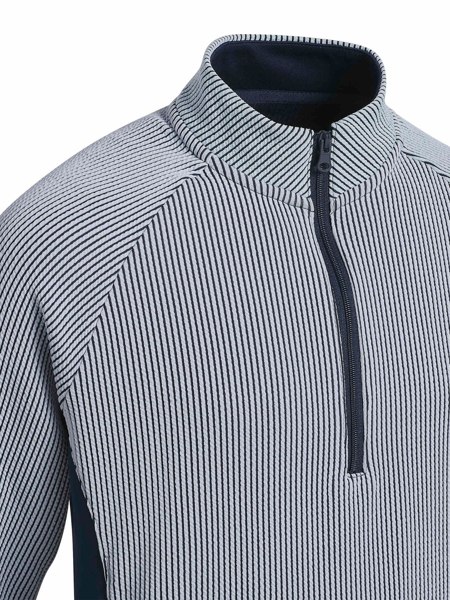 Dsiney Kidz - adidas Golf Blue Textured Layering Sweatshirt image 3