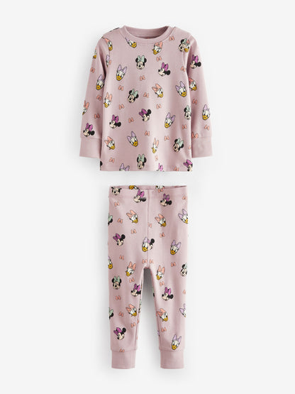 Pink/Blue/White Snuggle Pyjamas 3 Pack (9mths-12yrs) - image 10