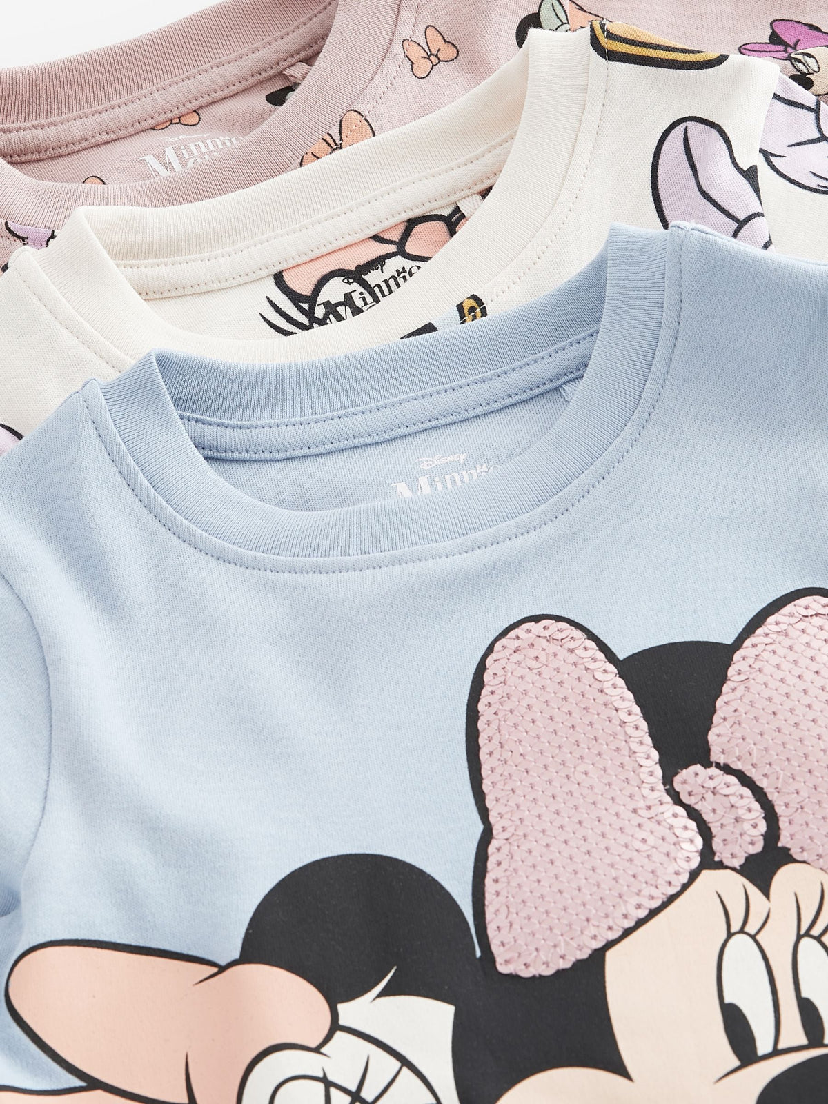 Pink/Blue/White Snuggle Pyjamas 3 Pack (9mths-12yrs) - image 13