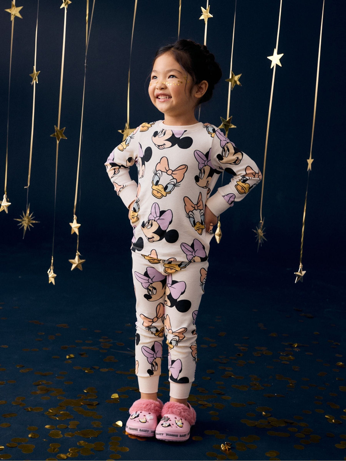 Pink/Blue/White Snuggle Pyjamas 3 Pack (9mths-12yrs) - image 7