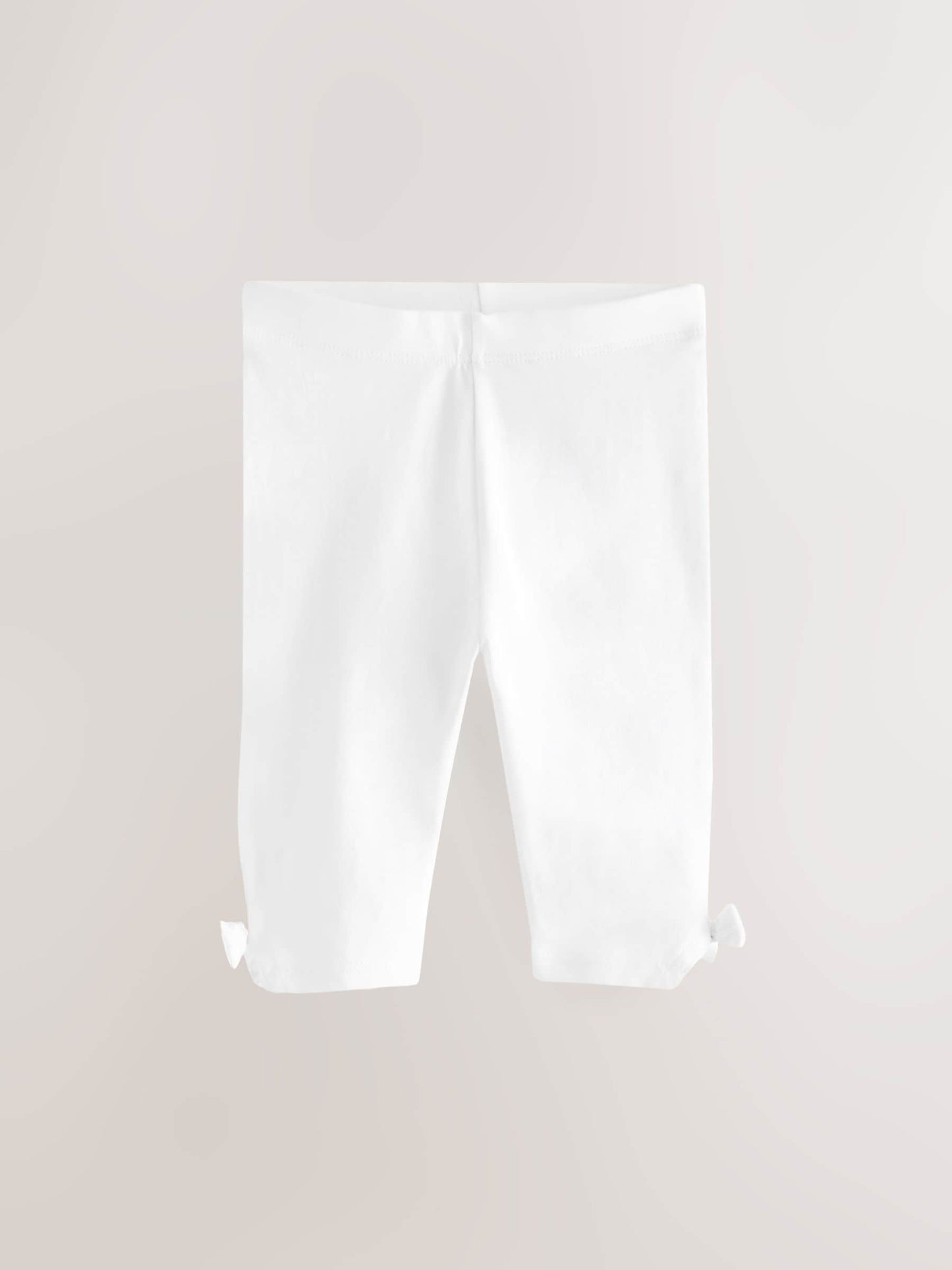 White Cropped Leggings (3mths-7yrs) image 1