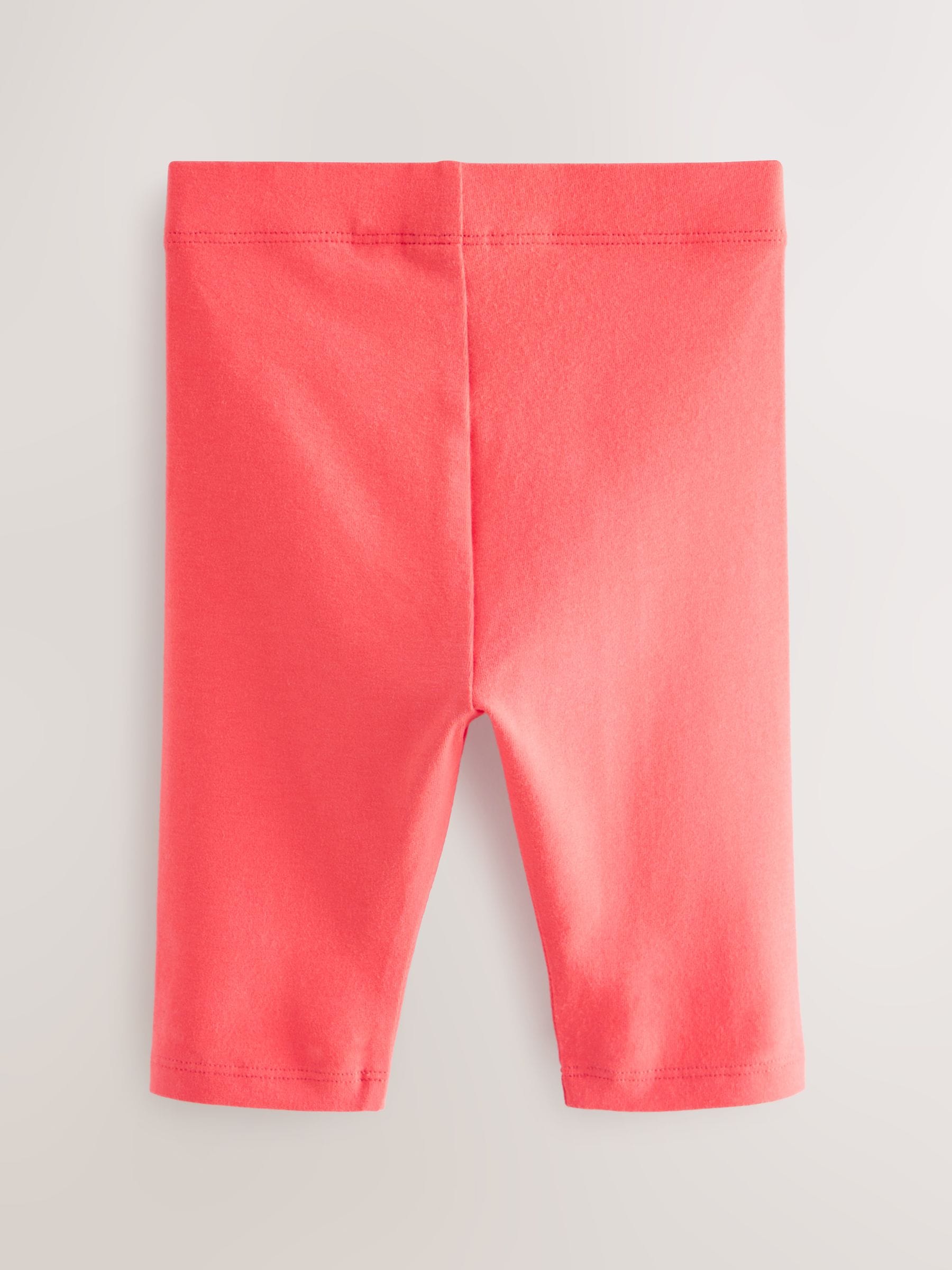 Bright Pink Cropped Leggings (3mths-7yrs) image 6