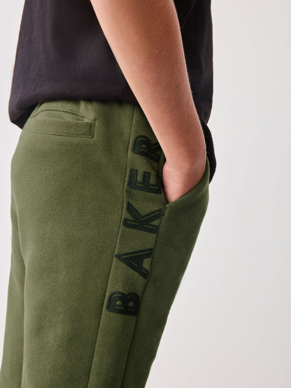 Dsiney Kidz - Baker by Ted Baker Khaki Green Baker by Ted Baker Zip Through Hoodie and Jogger Set image 6