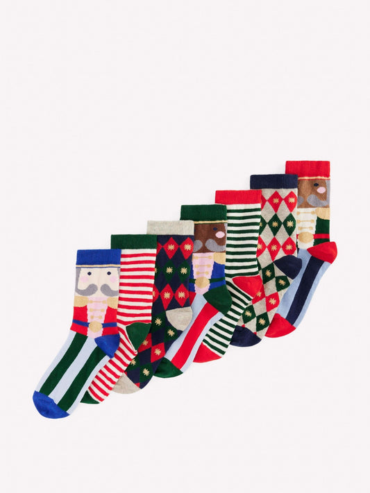 Boden Pink Socks 7 Pack - image 1