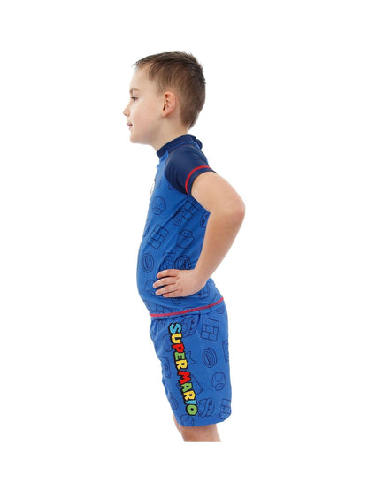Dsiney Kidz - Character Blue Super Mario Swim Set image 3