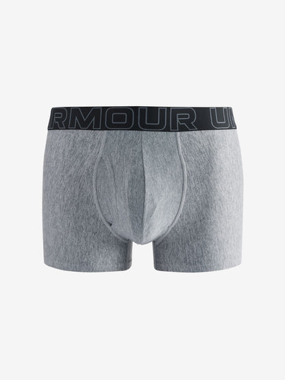 Dsiney Kidz - Under Armour Grey Performance Tech 3" Solid Boxers 3 Pack image 3