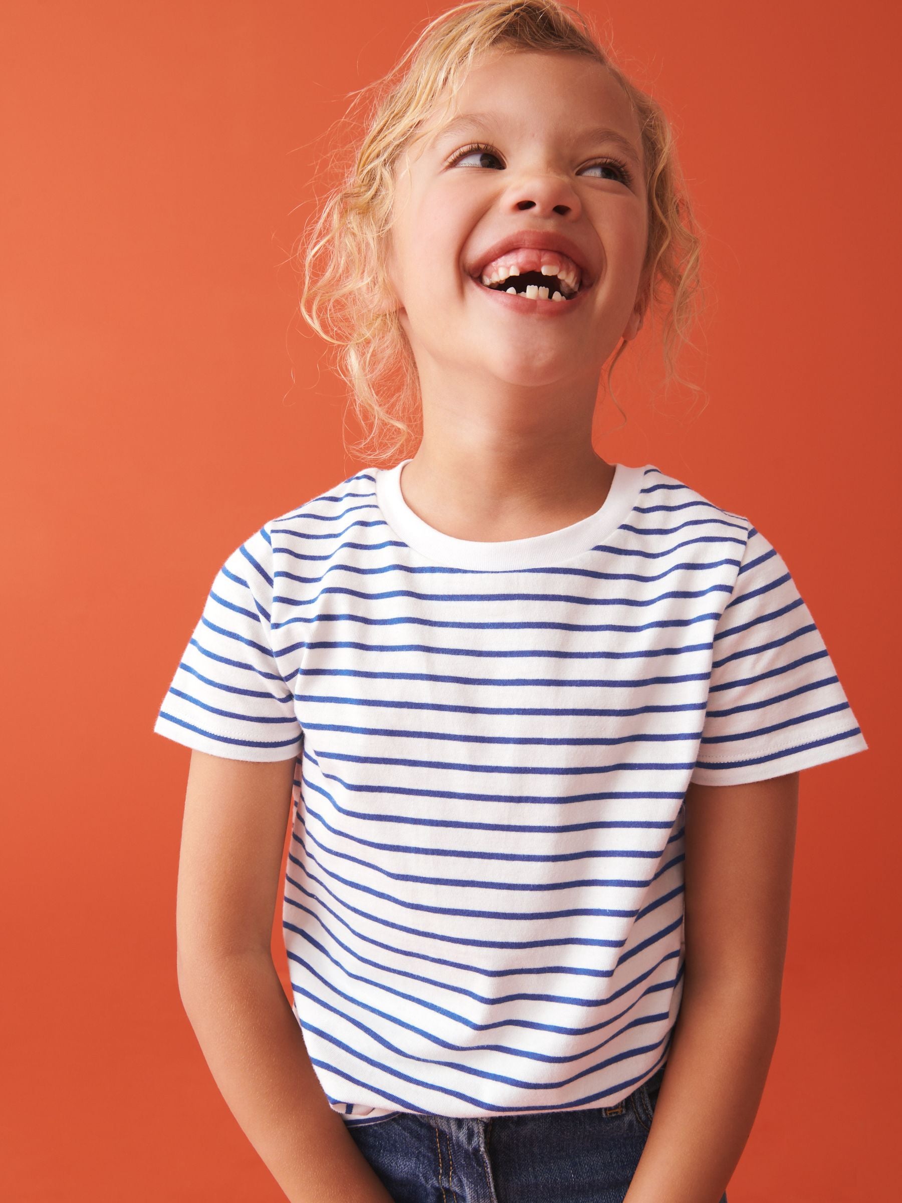Dsiney Kidz - White Stripe T-Shirt (3-16yrs) image 3