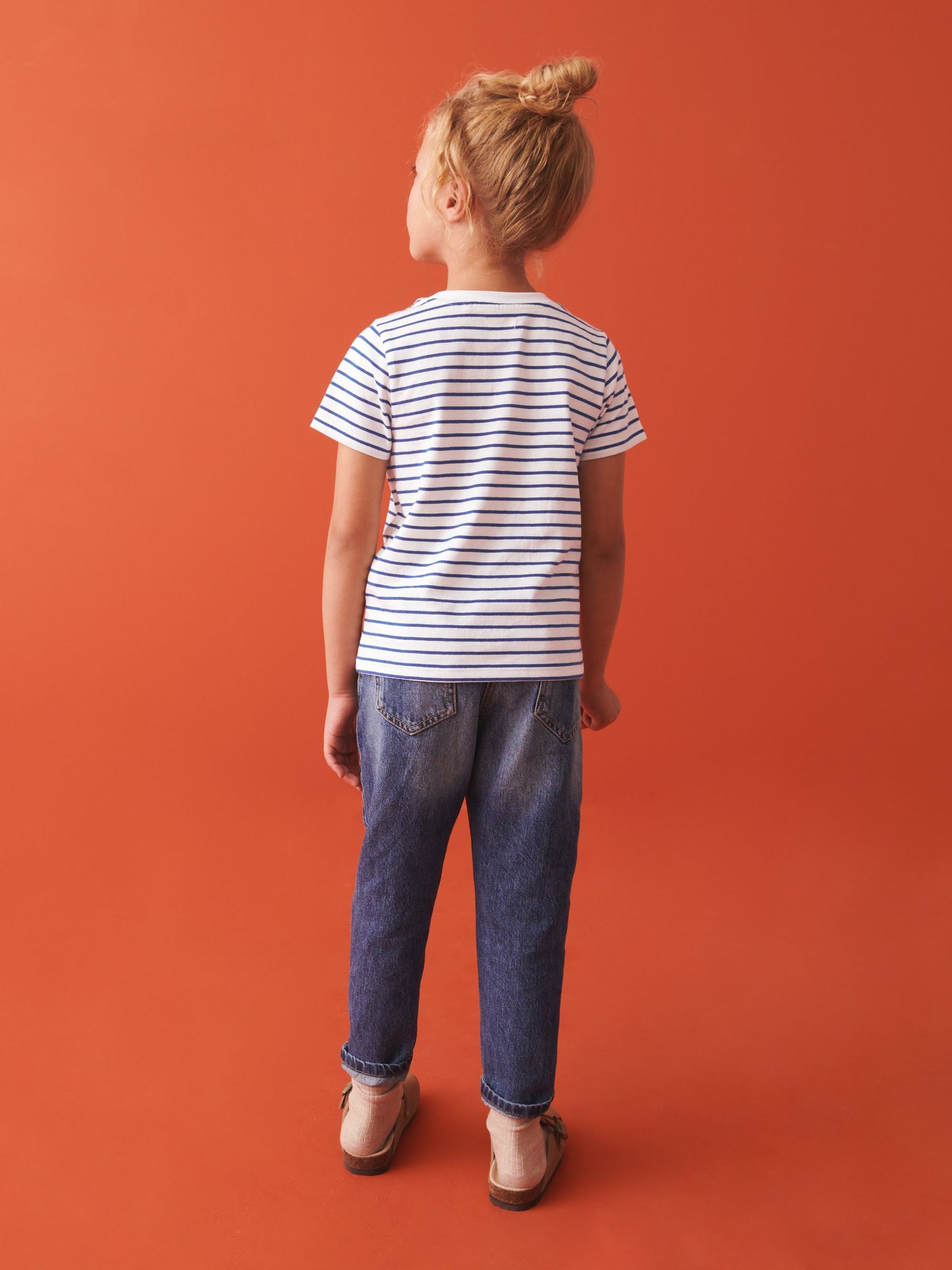 Dsiney Kidz - White Stripe T-Shirt (3-16yrs) image 4