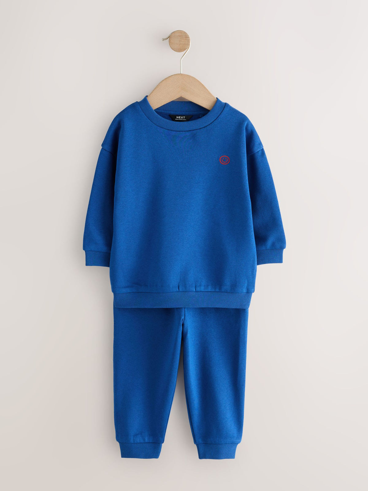 Cobalt Blue Logo Sweatshirt And Joggers Set (3mths-7yrs) - image 1