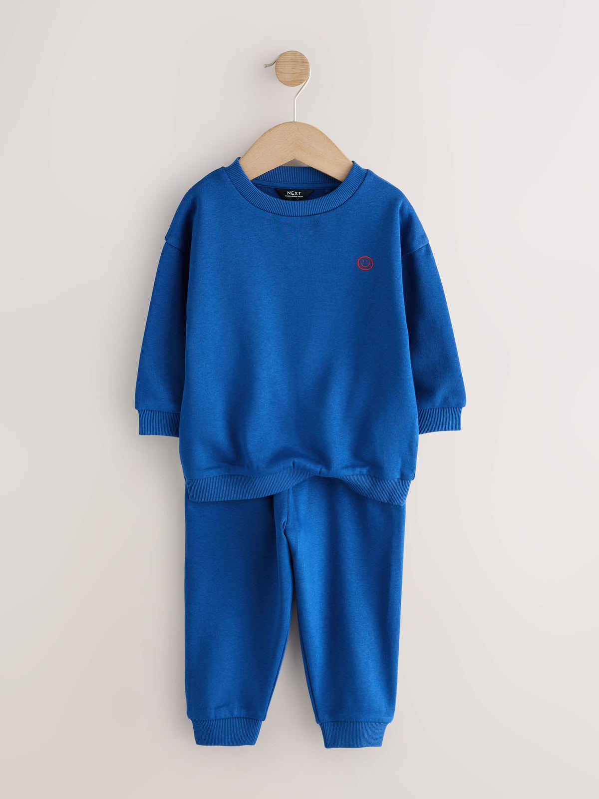 Cobalt Blue Logo Sweatshirt And Joggers Set (3mths-7yrs) - image 2