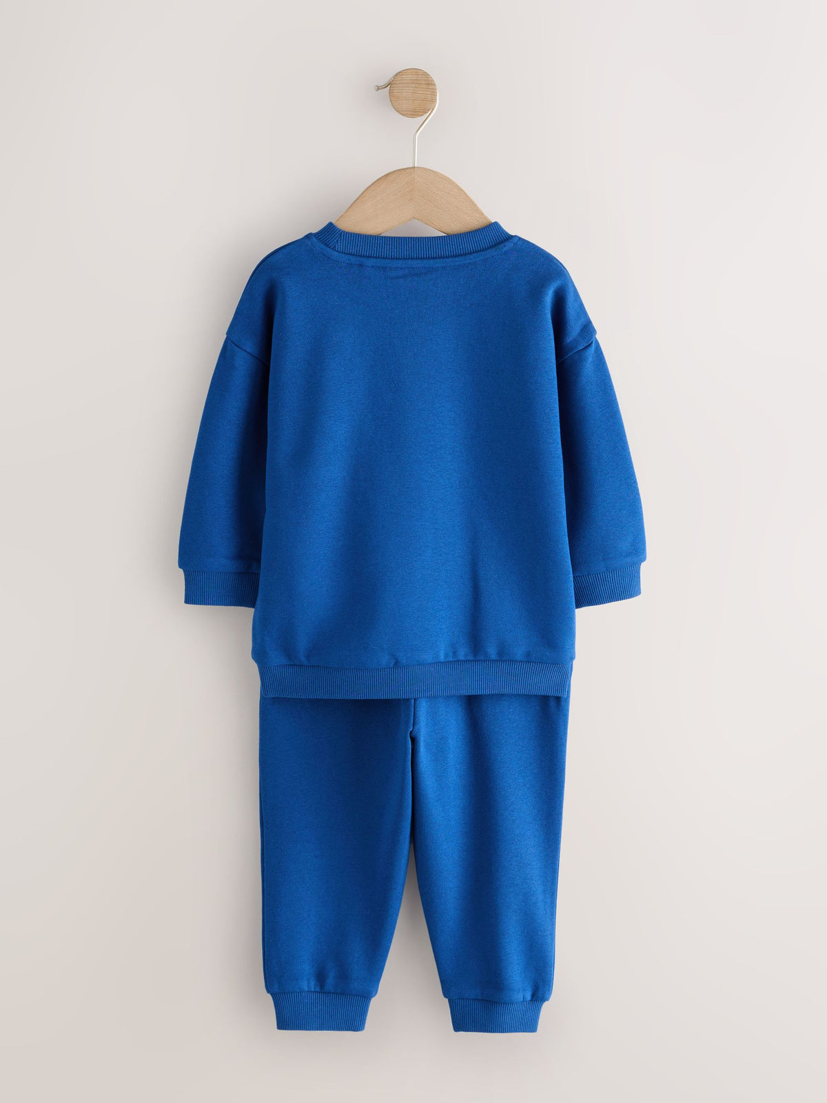 Cobalt Blue Logo Sweatshirt And Joggers Set (3mths-7yrs) - image 3