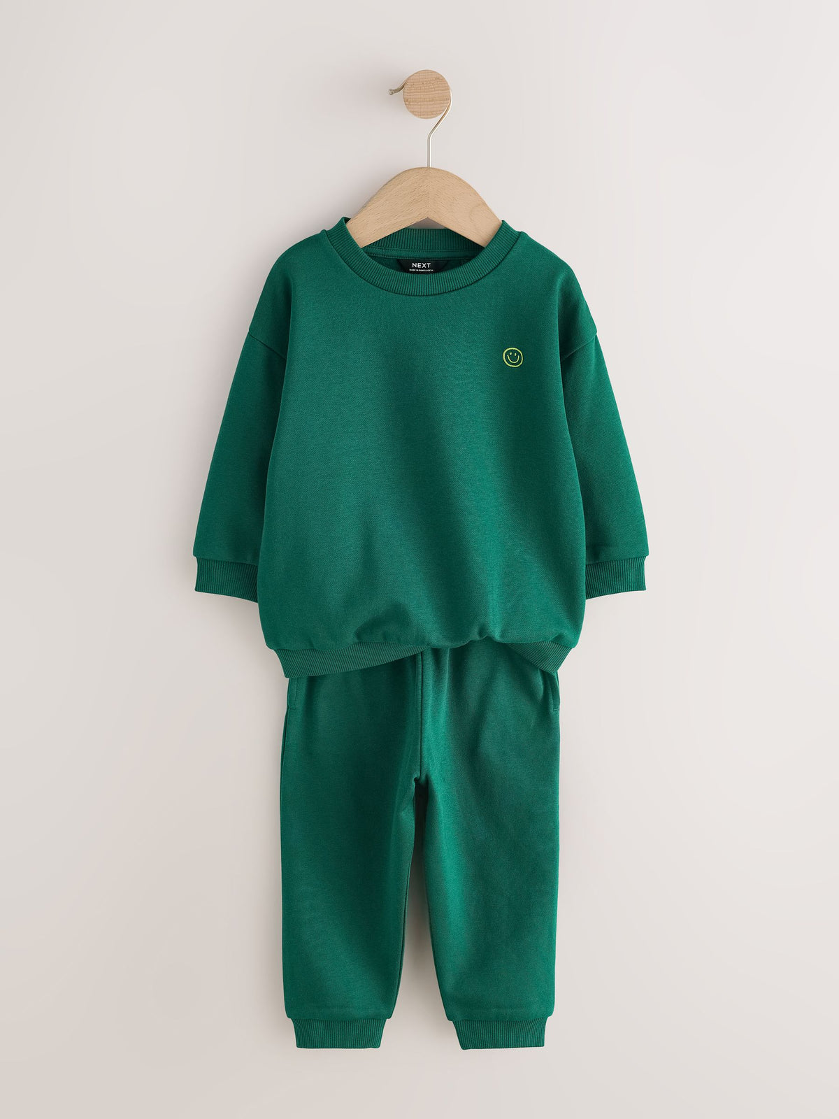 Bright Green Logo Sweatshirt And Joggers Set (3mths-7yrs) - image 2