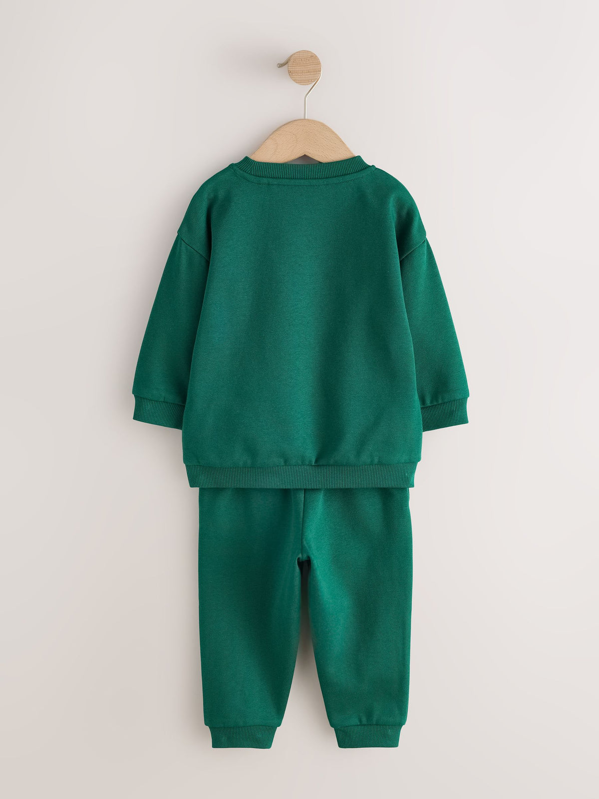 Bright Green Logo Sweatshirt And Joggers Set (3mths-7yrs) - image 3