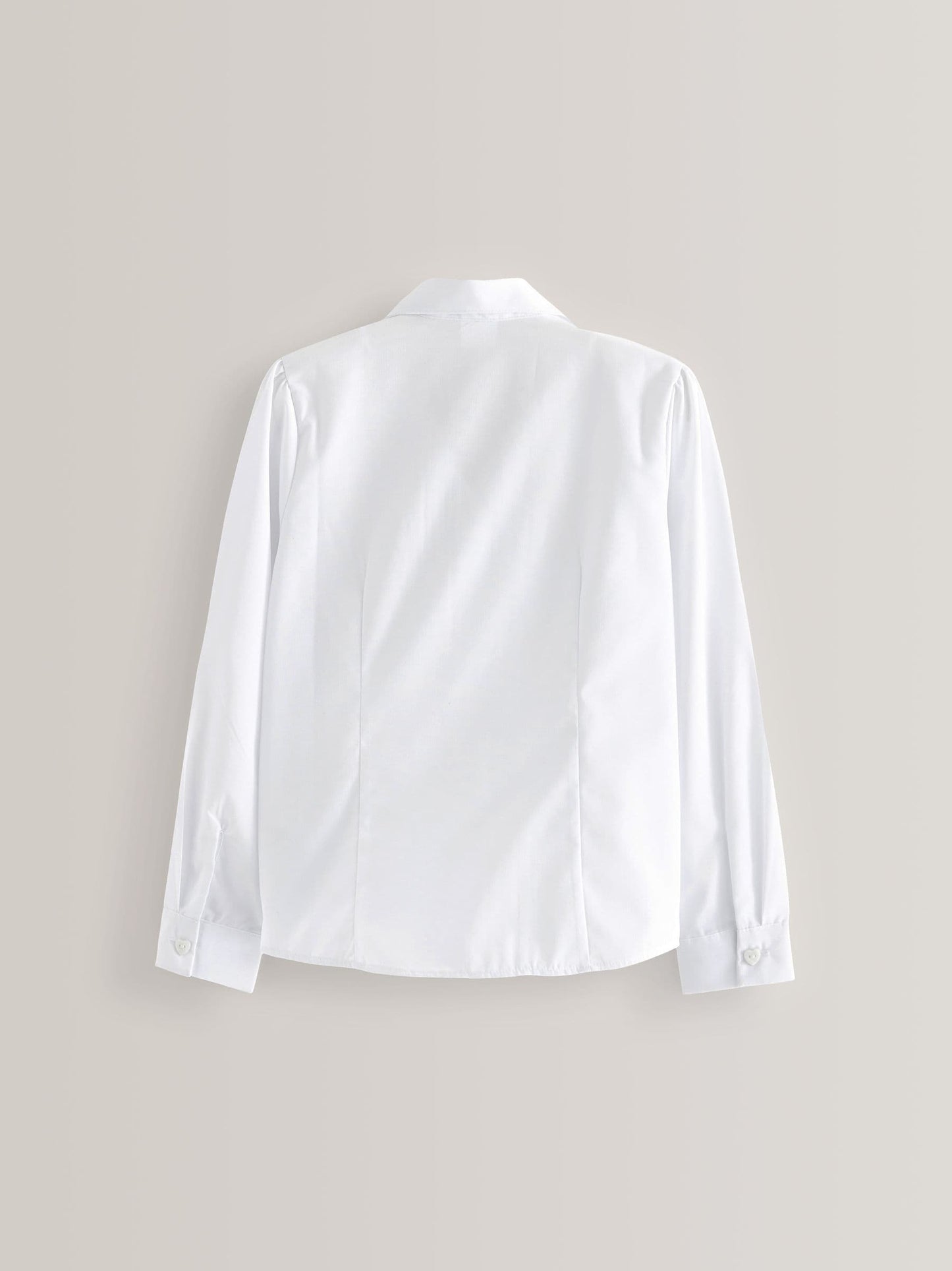Dsiney Kidz - White Girls Long Sleeve Lace Trim School Blouse (3-14yrs) image 8
