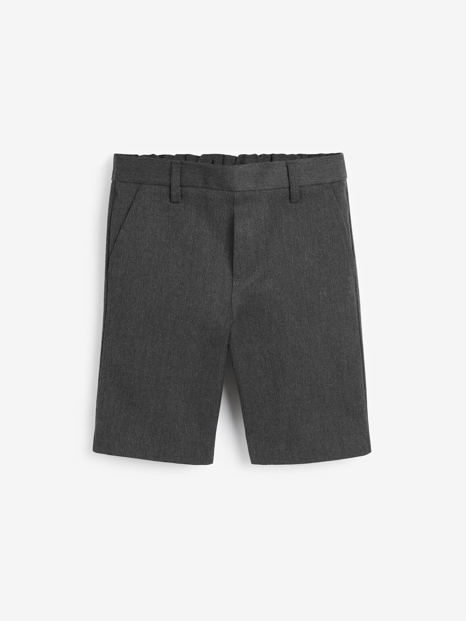 Dsiney Kidz - Grey Single Flat Front School Shorts (3-14yrs) image 1