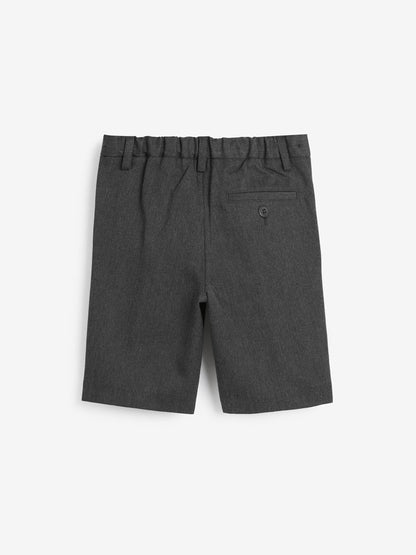 Dsiney Kidz - Grey Single Flat Front School Shorts (3-14yrs) image 2