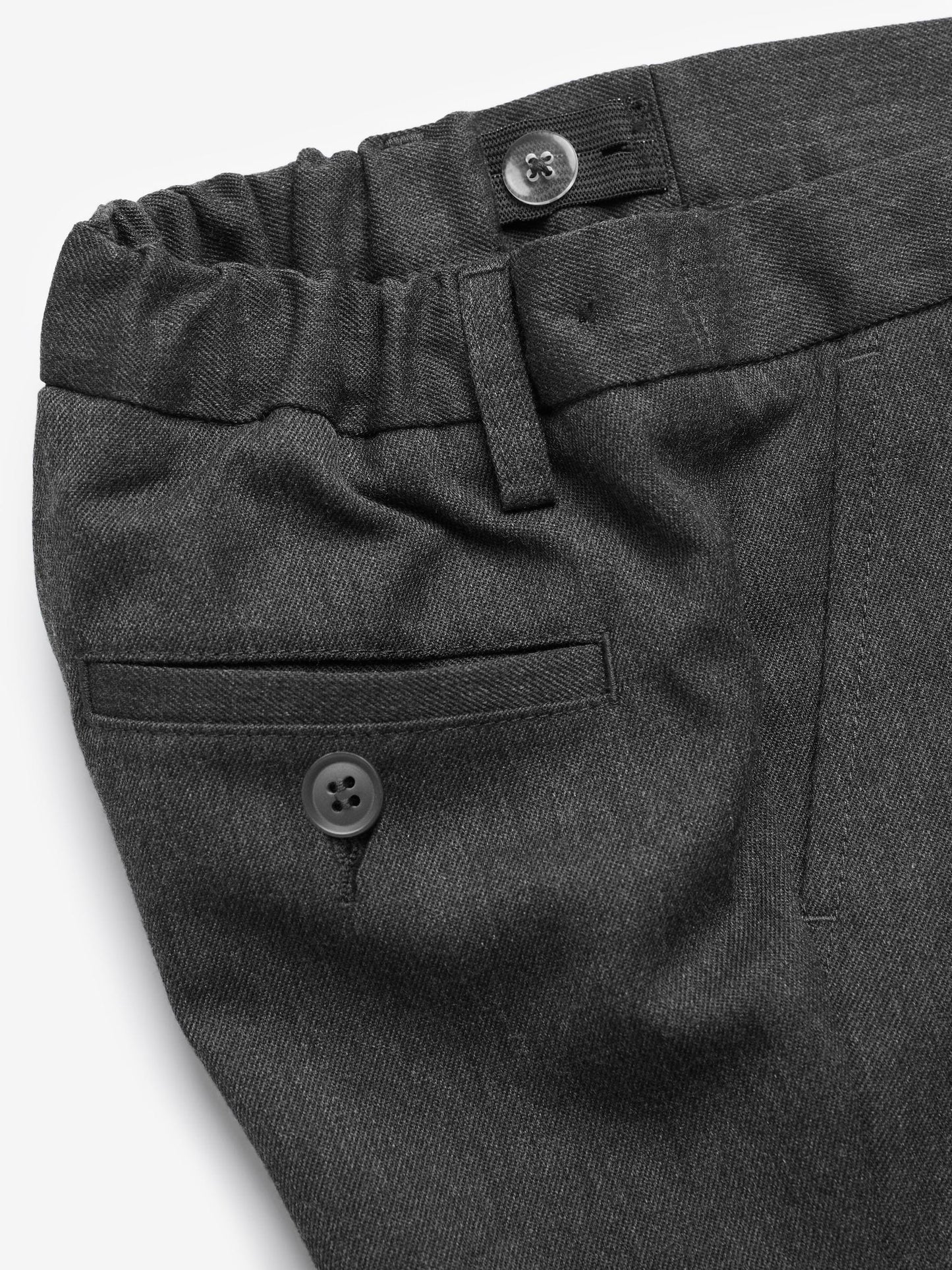 Dsiney Kidz - Grey Single Flat Front School Shorts (3-14yrs) image 3