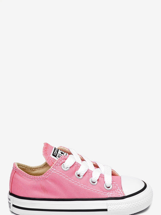 Converse Pink Lace Up Chuck Taylor All Star Infant Trainers image 1