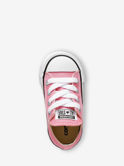 Converse Pink Lace Up Chuck Taylor All Star Infant Trainers image 3