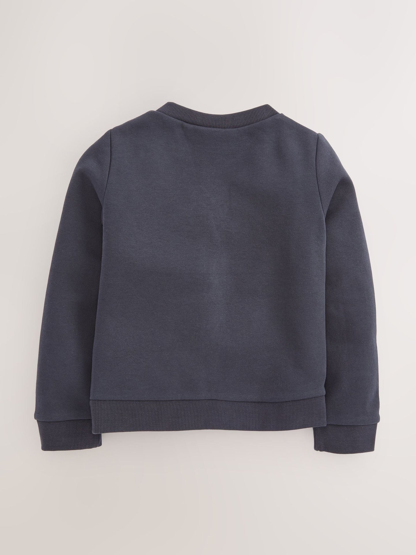 Dsiney Kidz - Navy Blue Cotton Rich Frill Pocket Jersey School Cardigan (3-16yrs) image 7