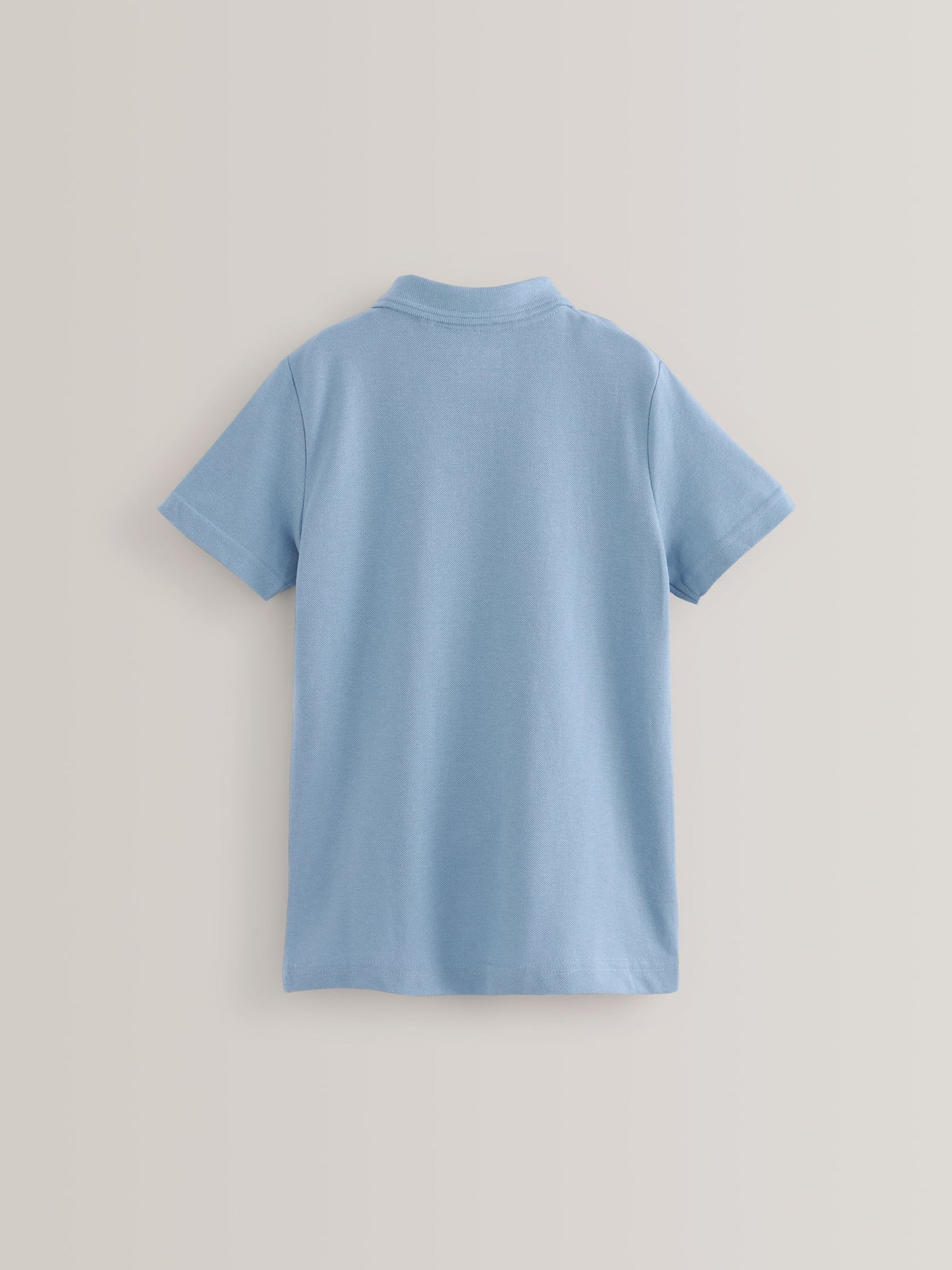 Dsiney Kidz - Blue School Short Sleeve Cotton Polo Shirts 5 Pack (3-16yrs) image 3