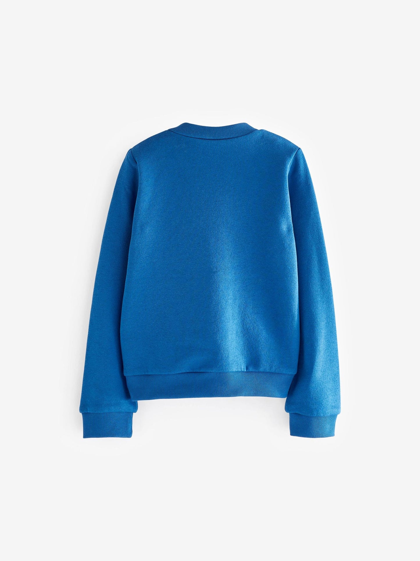 Dsiney Kidz - Blue Cotton Rich Frill Pocket Jersey School Cardigan (3-16yrs) image 7