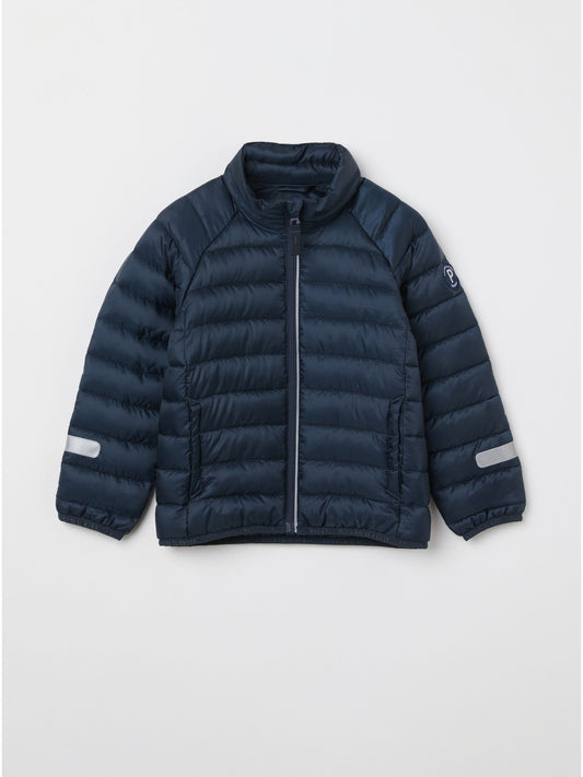 Dsiney Kidz - Polarn O. Pyret Blue Quilted Water Resistant Jacket image 1