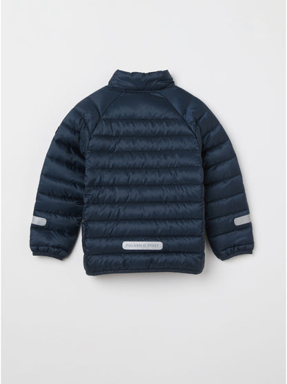 Dsiney Kidz - Polarn O. Pyret Blue Quilted Water Resistant Jacket image 2