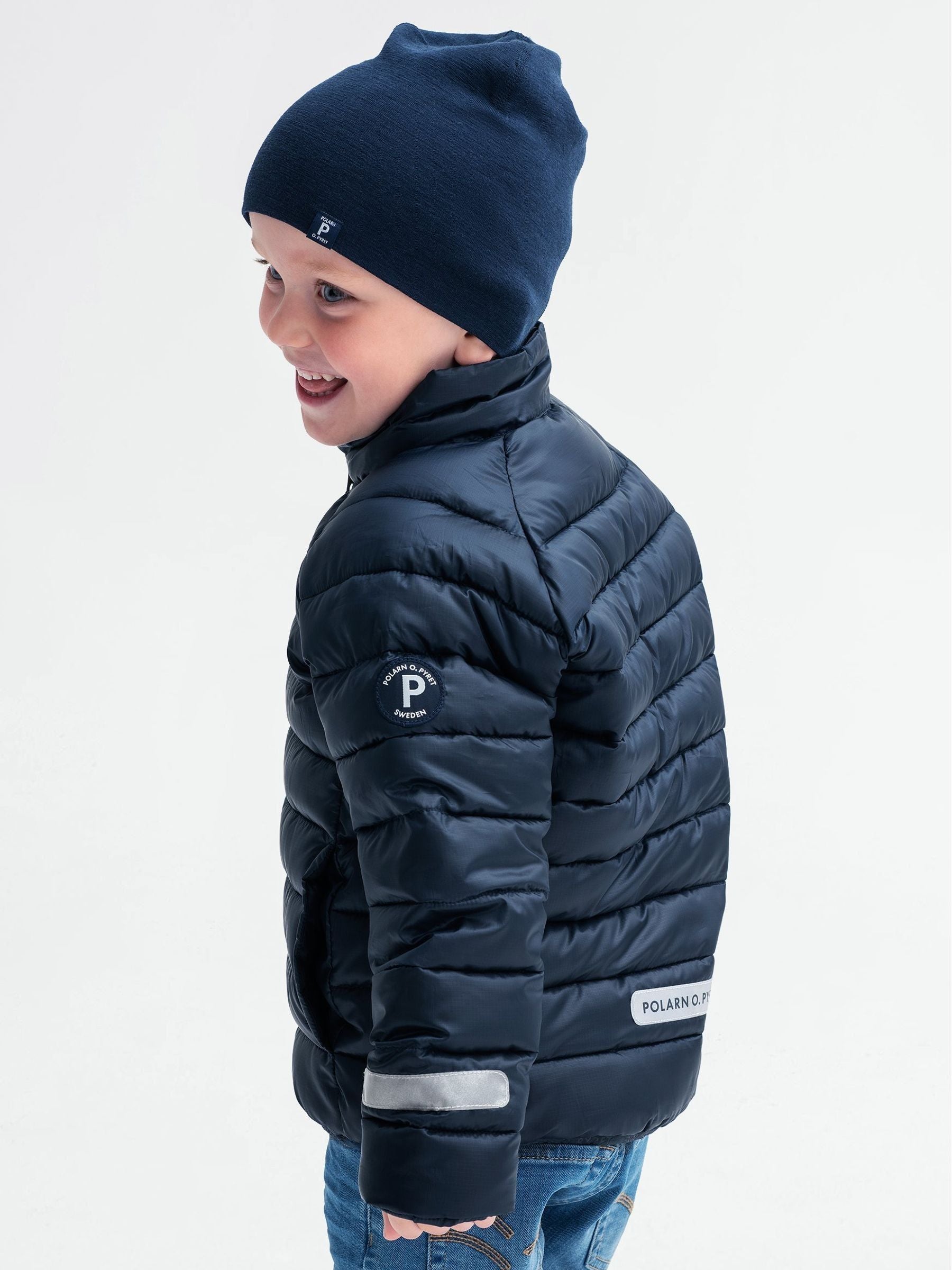 Dsiney Kidz - Polarn O. Pyret Blue Quilted Water Resistant Jacket image 3