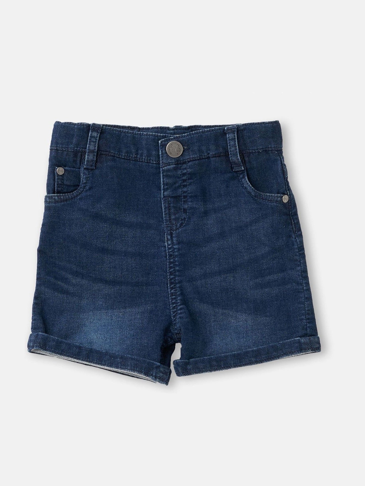 Dsiney Kidz - Angel & Rocket Blue Five Pocket Shorts image 1