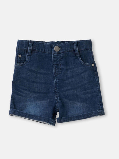 Dsiney Kidz - Angel & Rocket Blue Five Pocket Shorts image 1