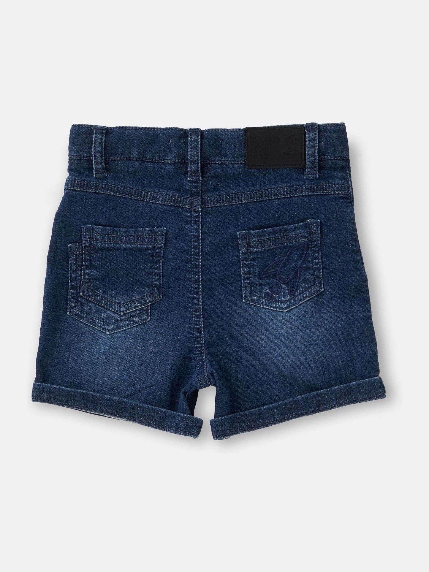 Dsiney Kidz - Angel & Rocket Blue Five Pocket Shorts image 2