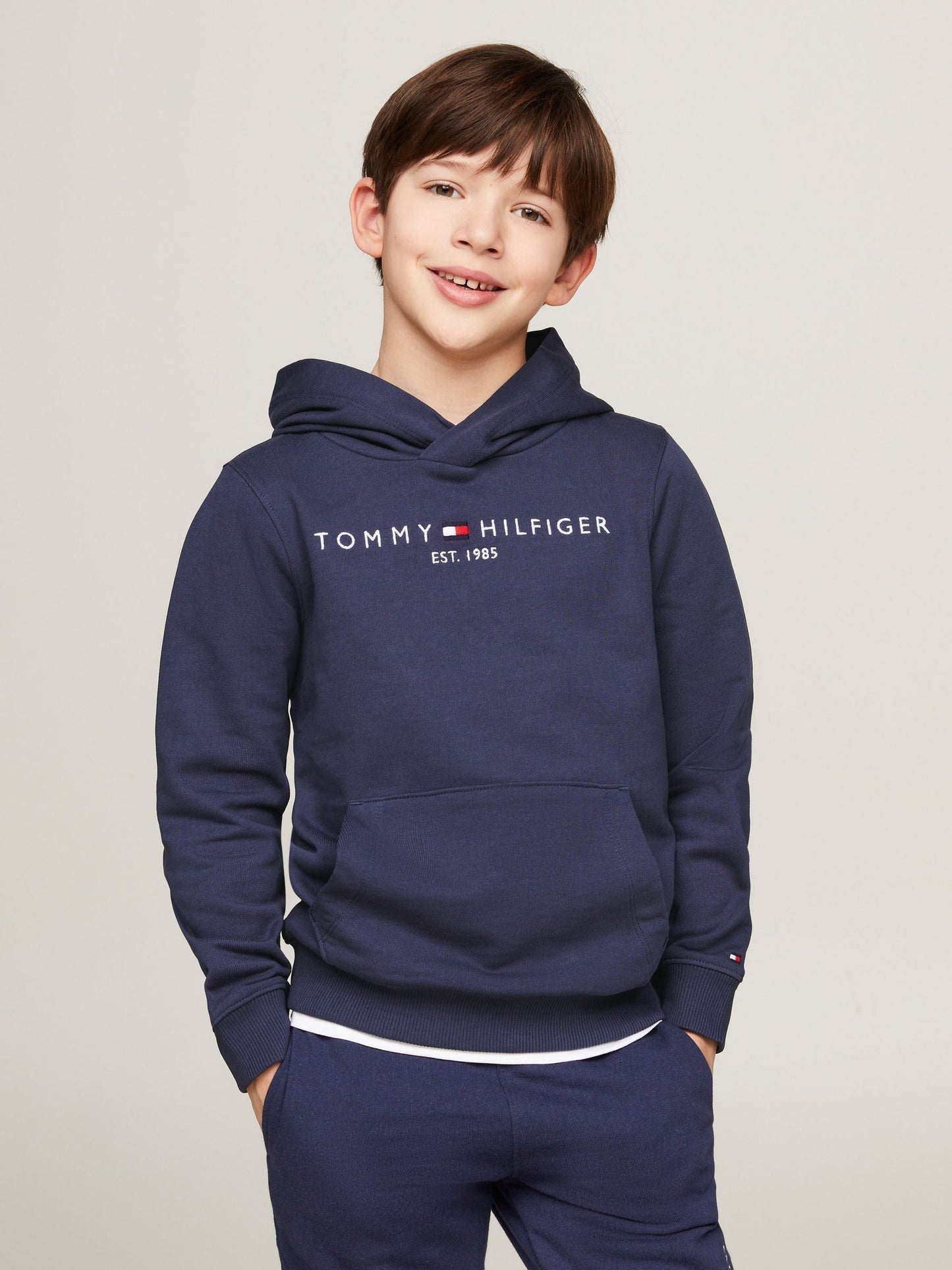 Dsiney Kidz - Tommy Hilfiger Blue Essential Hoodie image 1