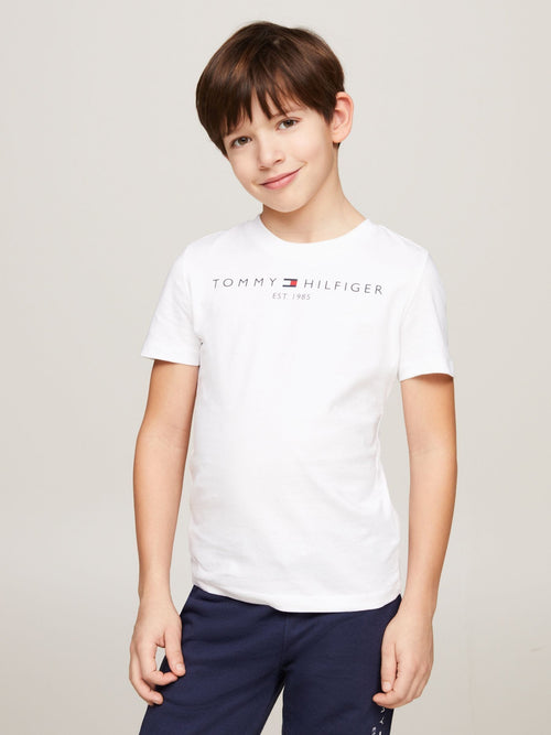 Tommy Hilfiger White Essential T-Shirt image 1