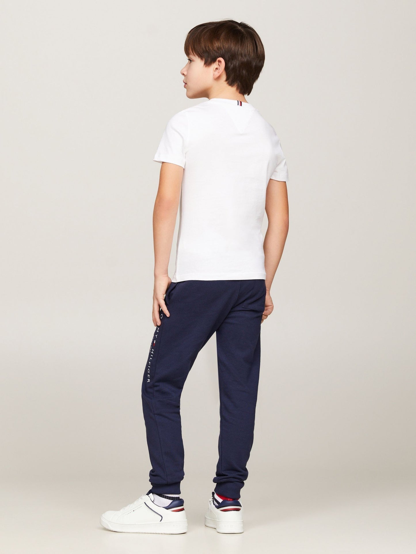 Tommy Hilfiger White Essential T-Shirt image 3