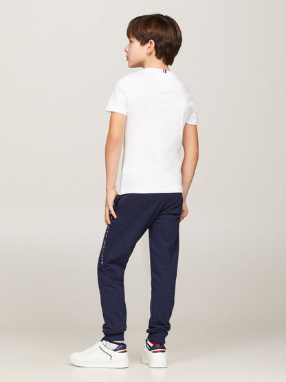 Tommy Hilfiger White Essential T-Shirt image 3
