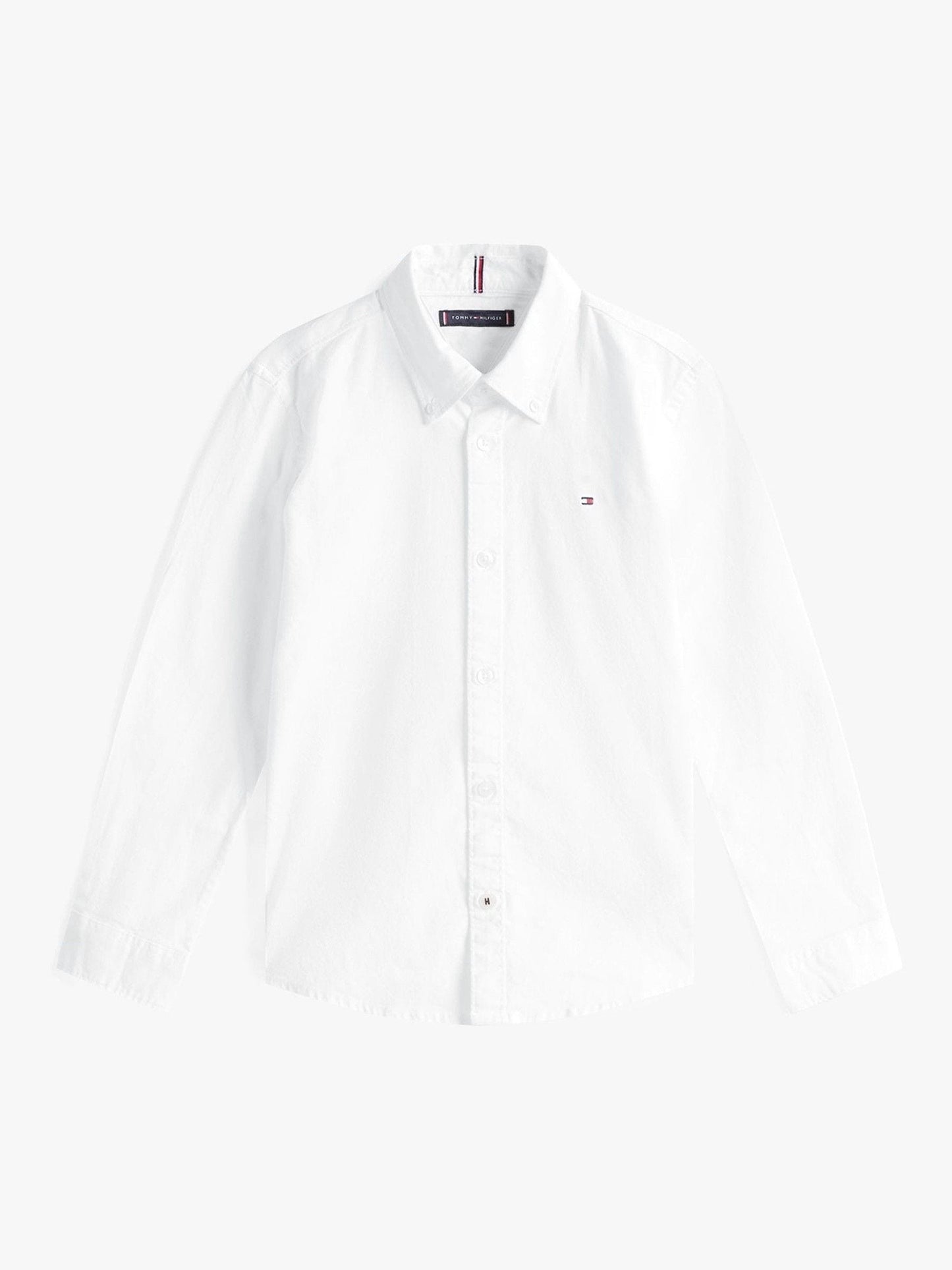 Dsiney Kidz - Tommy Hilfiger White Stretch Oxford Shirt image 5