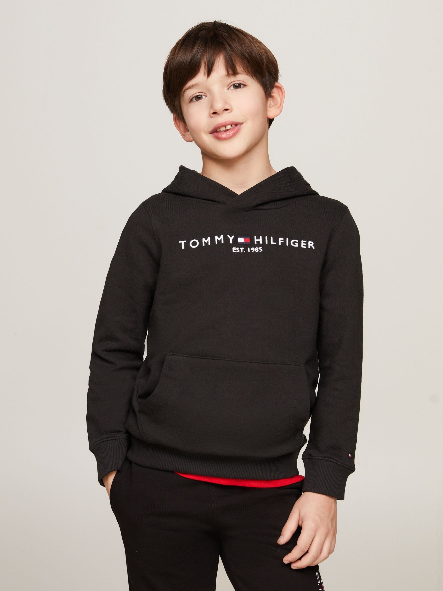 Dsiney Kidz - Tommy Hilfiger Black Essential Hoodie image 1
