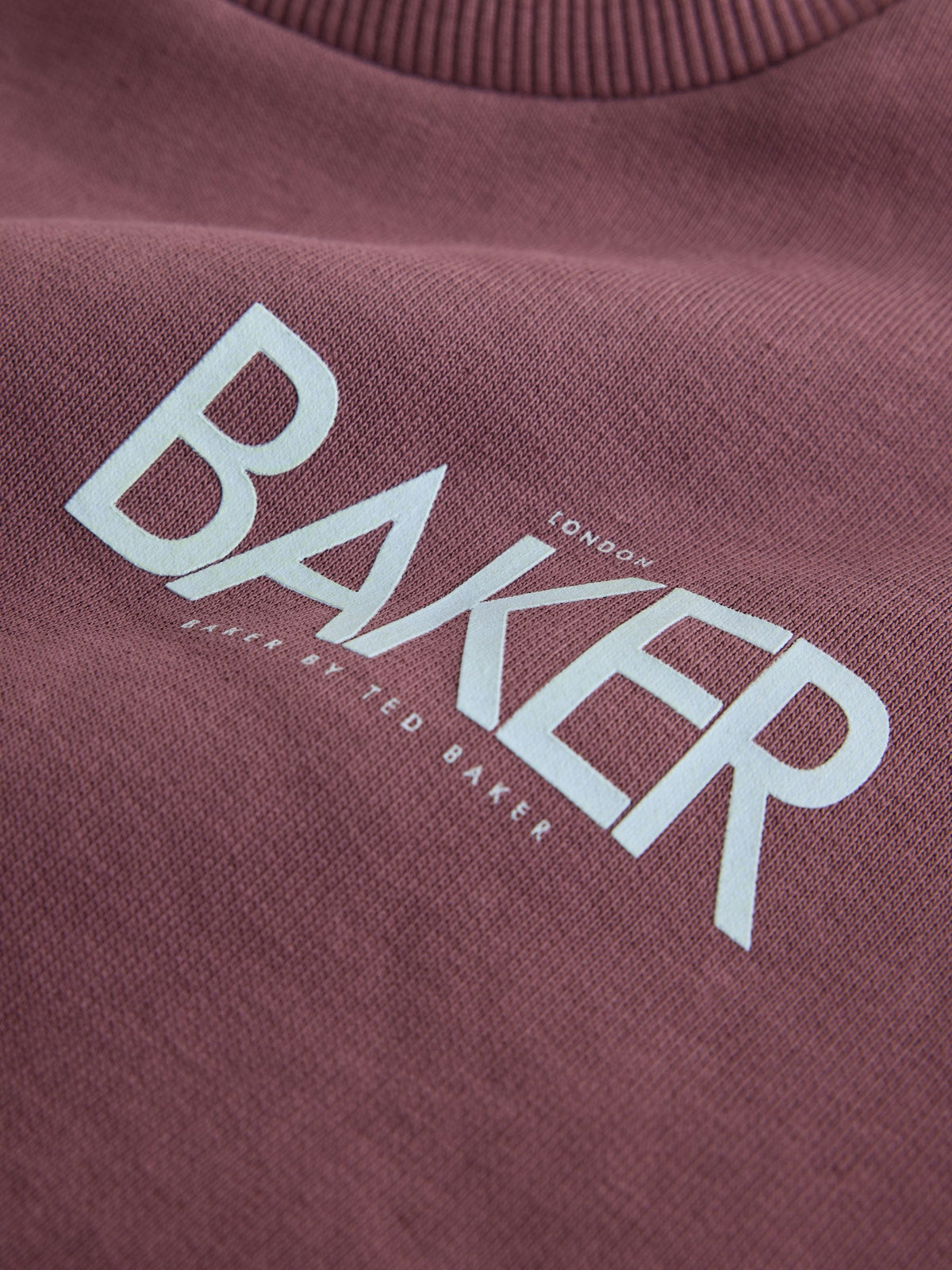 Baker by Ted Baker Black/Purple 2 Piece Oversized Graphic Sweatshirt and Joggers Set - image 7