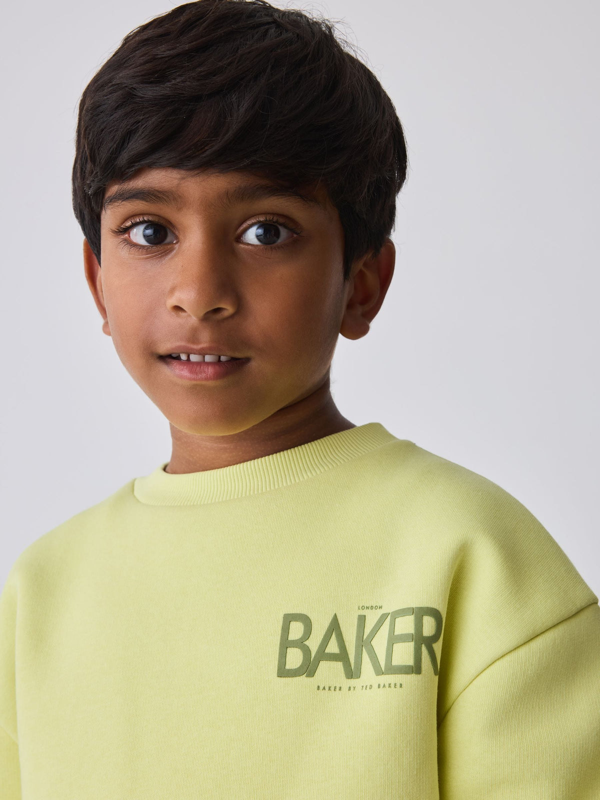 Baker by Ted Baker Lime Green 2 Piece Oversized Graphic Sweatshirt and Joggers Set - image 5