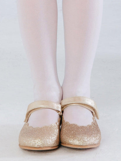 Gold Lilly Party Shoes image 1