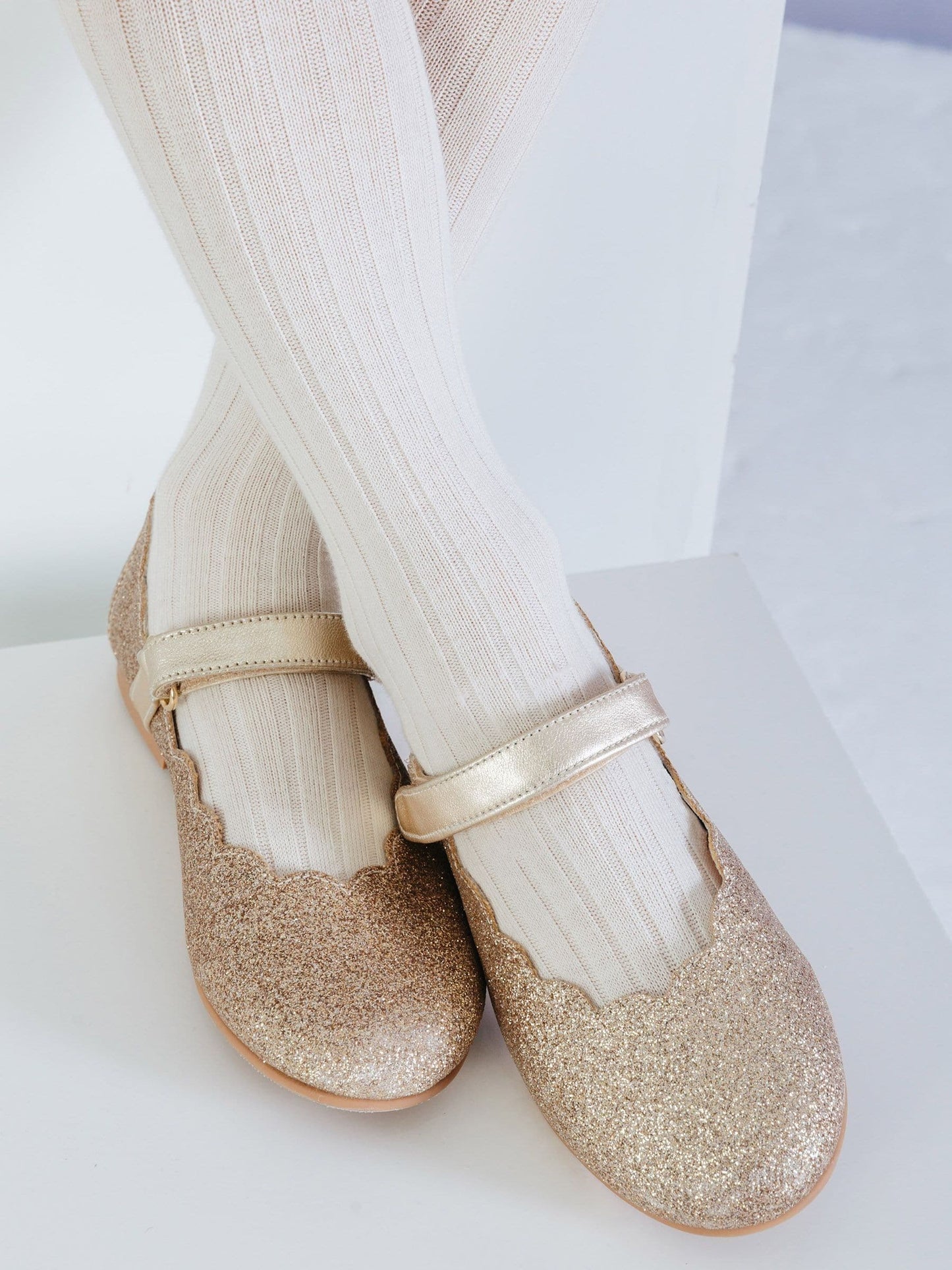 Gold Lilly Party Shoes image 2