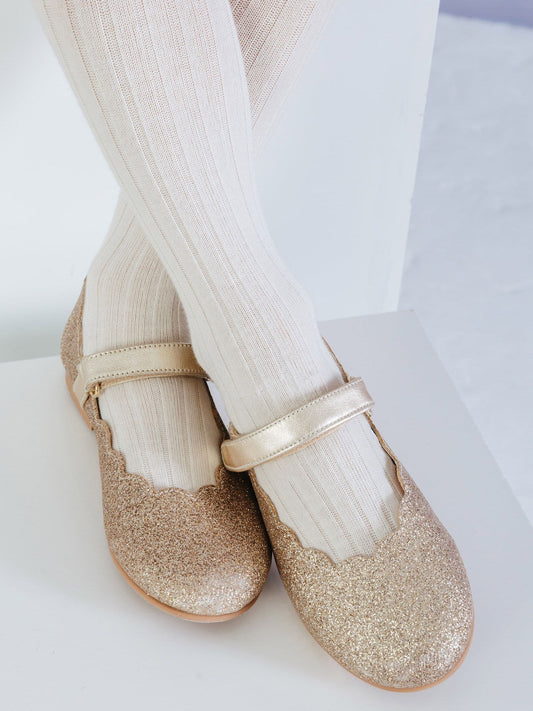 Gold Lilly Party Shoes image 2