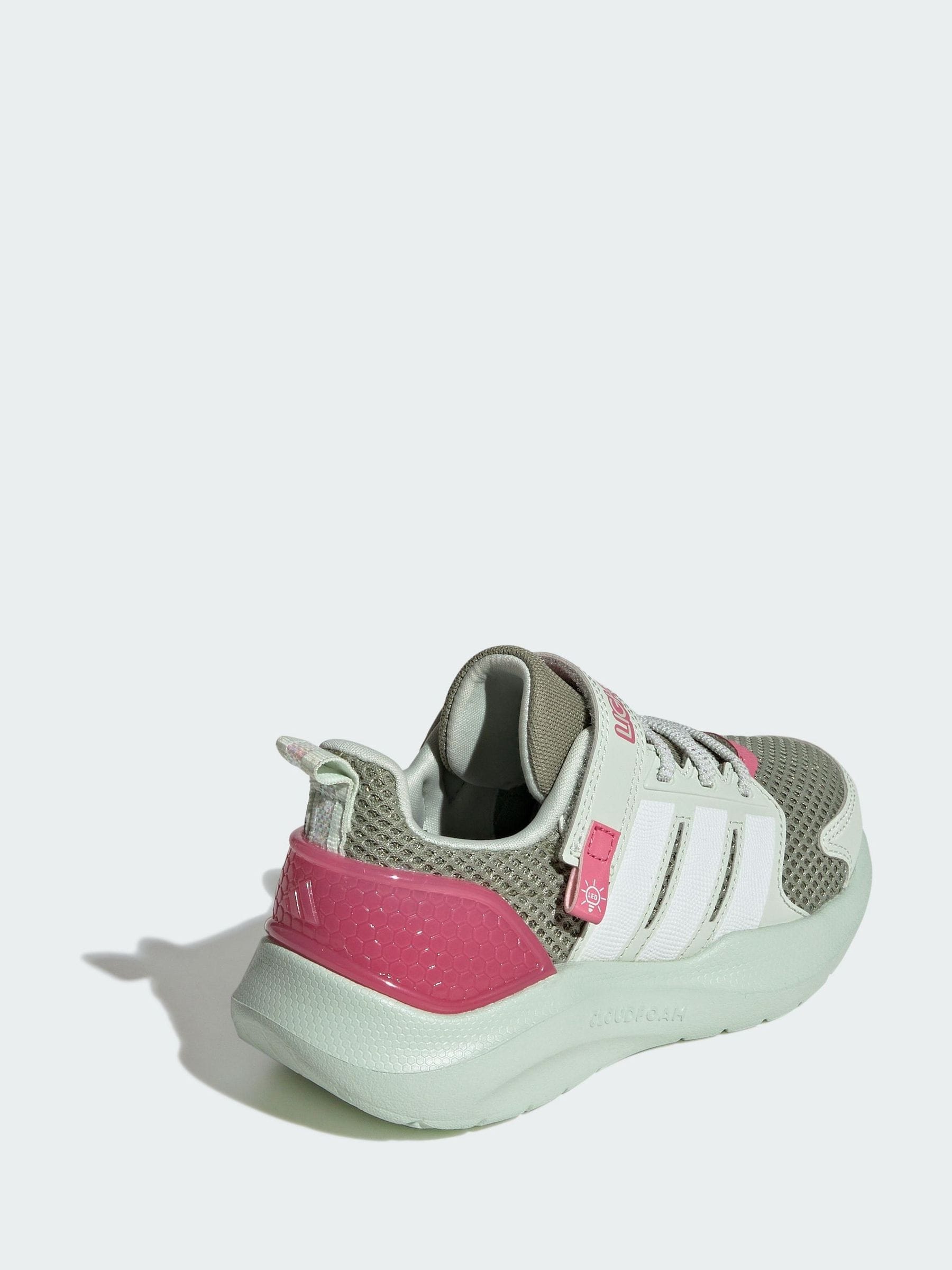 adidas Green Lightorama Runner Children Shoes image 2