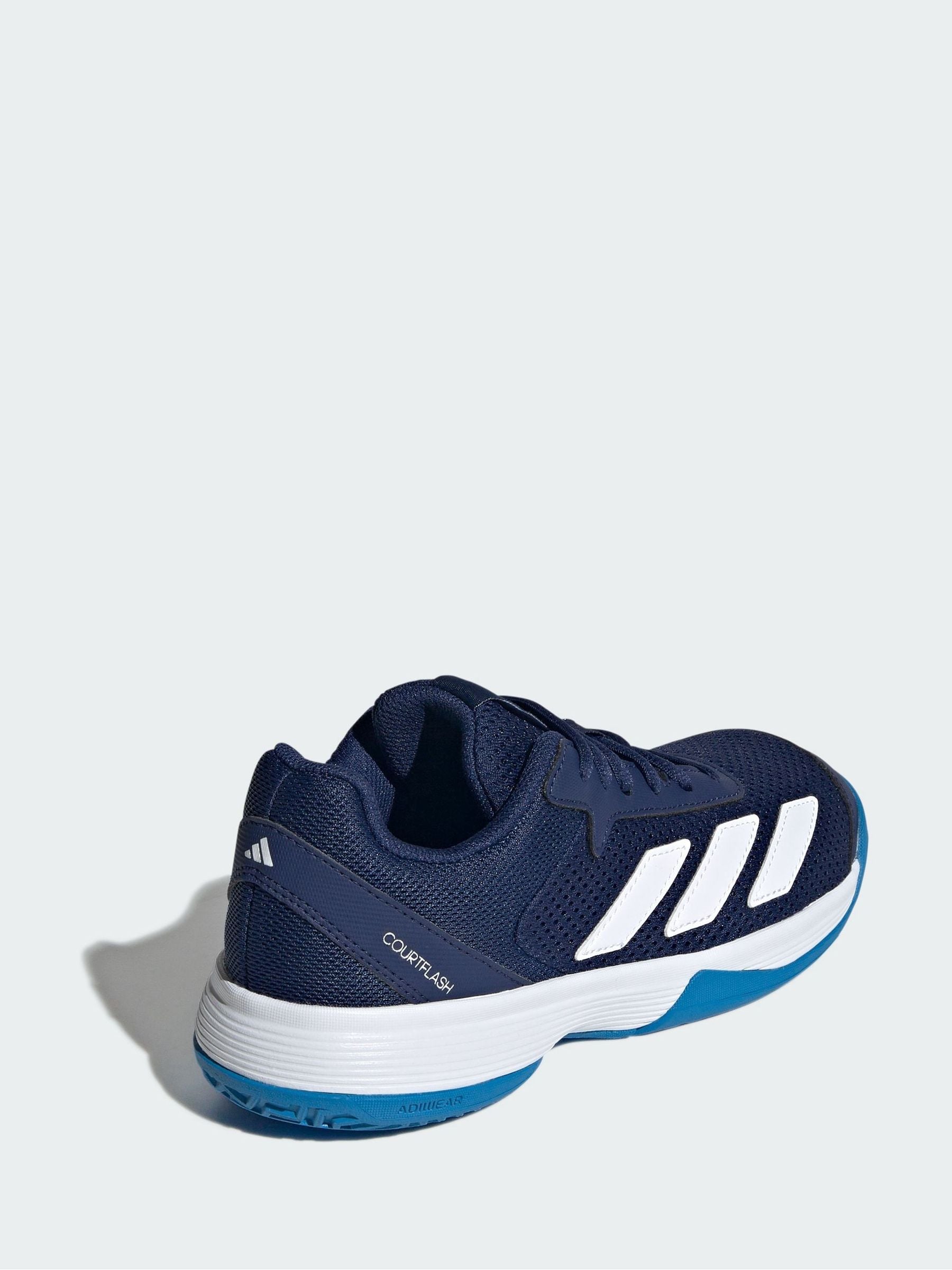 adidas Blue Courtflash Tennis Shoes image 2